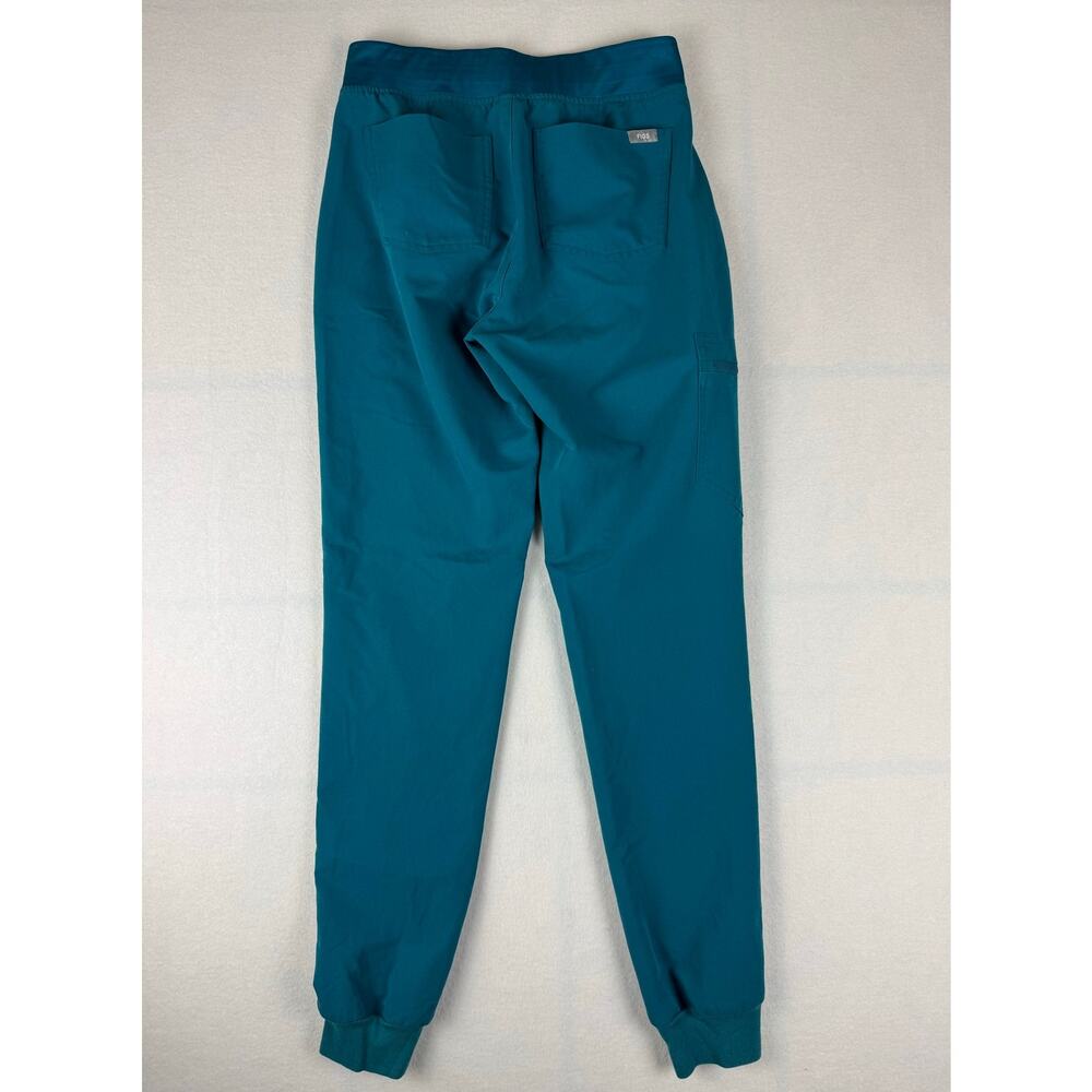 FIGS Technical Collection Pacific Blue Scrubs Pants - Women's XS Tall - Picture 6 of 7